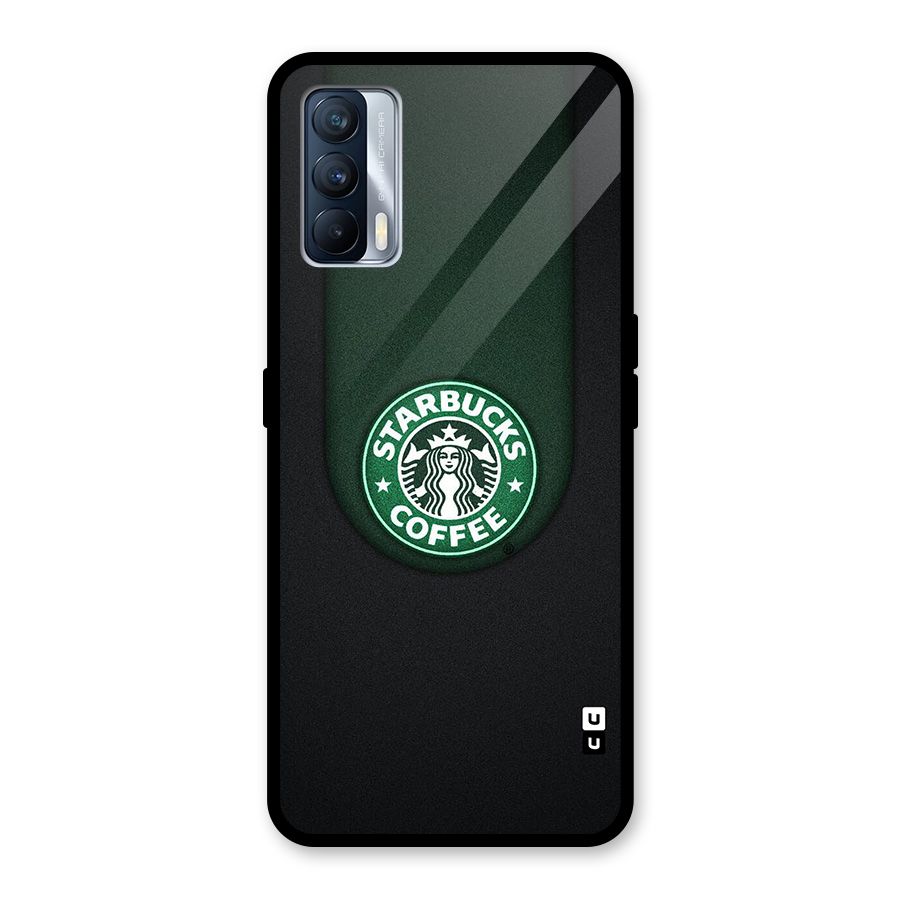 Leaf StarBucks Glass Back Case for Realme X7