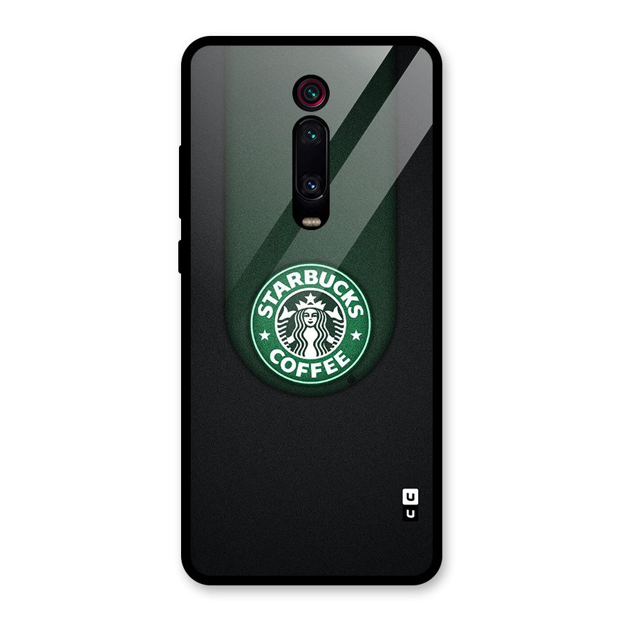 Leaf StarBucks Glass Back Case for Redmi K20