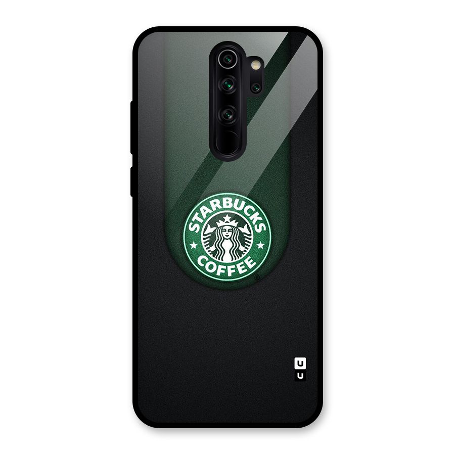 Leaf StarBucks Glass Back Case for Redmi Note 8 Pro