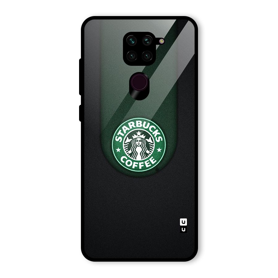 Leaf StarBucks Glass Back Case for Redmi Note 9