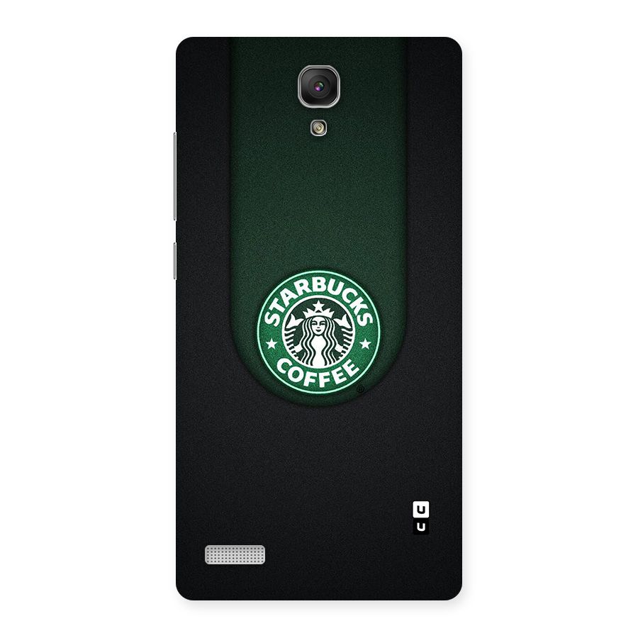 Leaf StarBucks Back Case for Redmi Note Prime