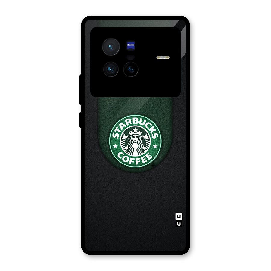Leaf StarBucks Glass Back Case for Vivo X80
