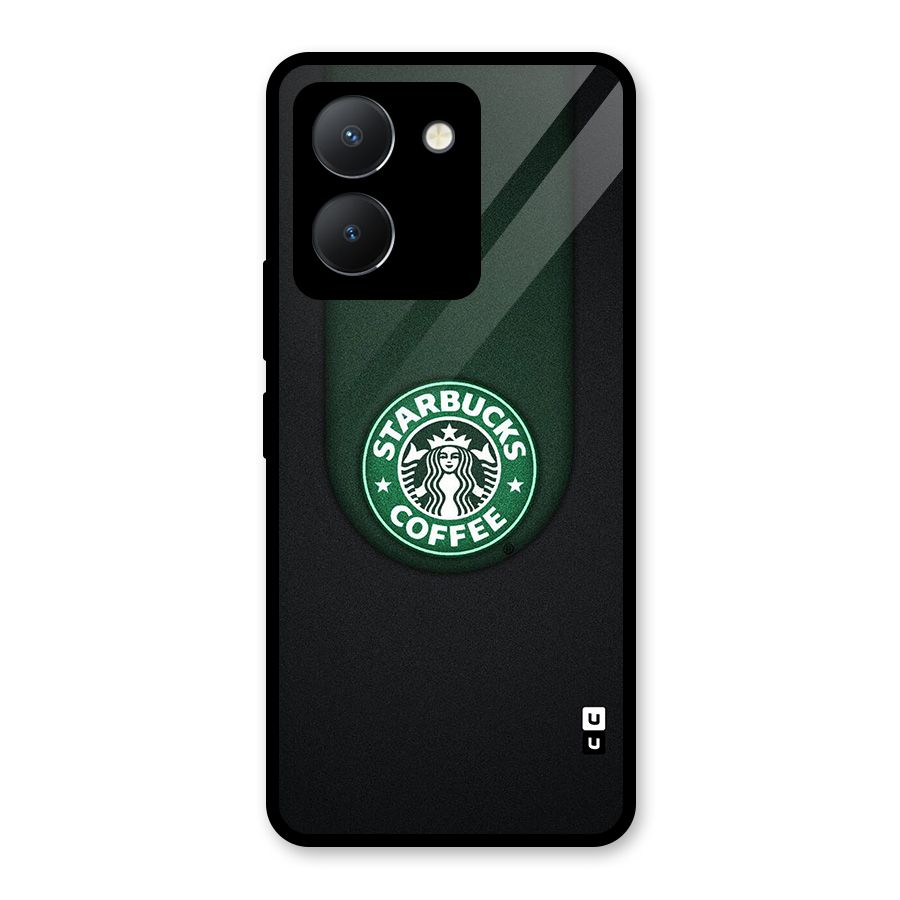 Leaf StarBucks Glass Back Case for Vivo Y36