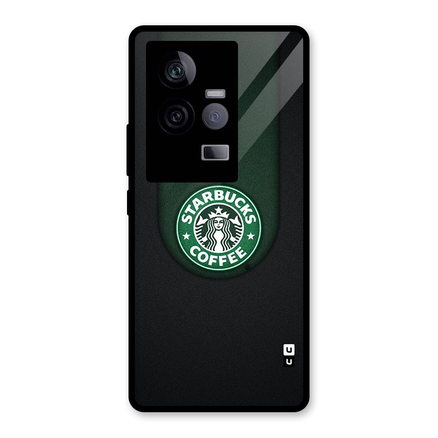 Leaf StarBucks Glass Back Case for Vivo iQOO 11 5G