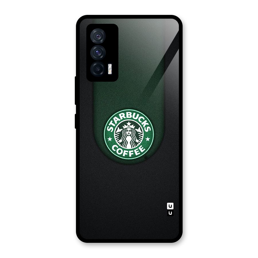 Leaf StarBucks Glass Back Case for Vivo iQOO 7 5G