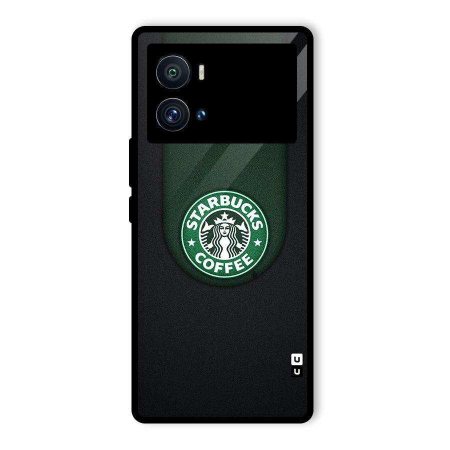Leaf StarBucks Glass Back Case for Vivo iQOO 9 Pro