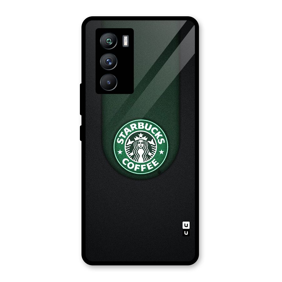 Leaf StarBucks Glass Back Case for Vivo iQOO 9 SE