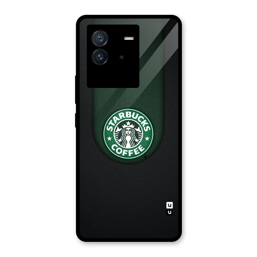 Leaf StarBucks Glass Back Case for Vivo iQOO Neo 6 5G