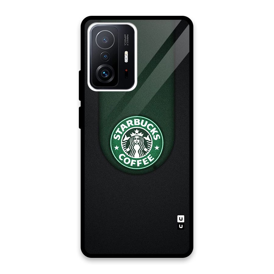 Leaf StarBucks Glass Back Case for Xiaomi 11T Pro