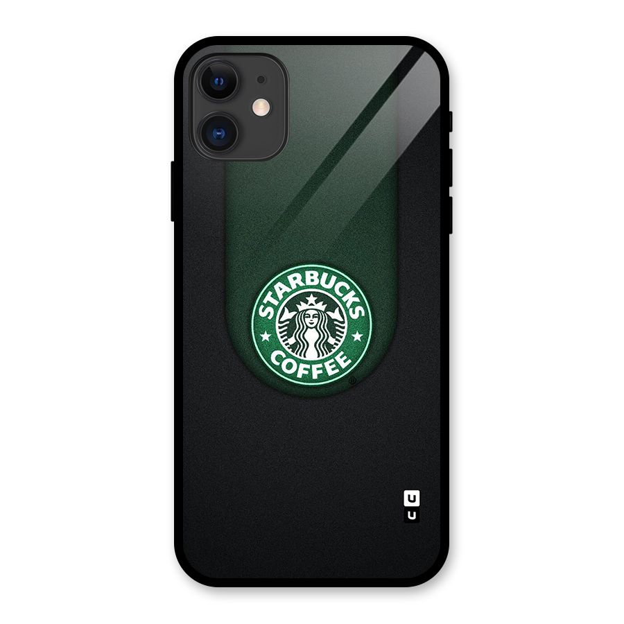 Leaf StarBucks Glass Back Case for iPhone 11