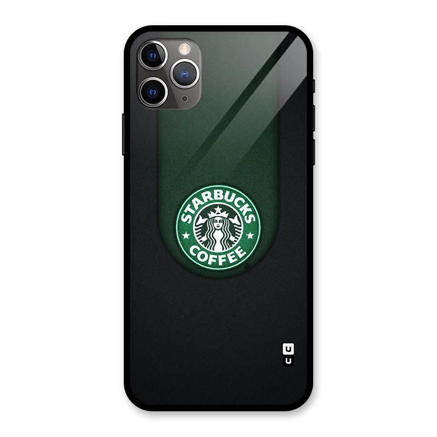 Leaf StarBucks Glass Back Case for iPhone 11 Pro Max