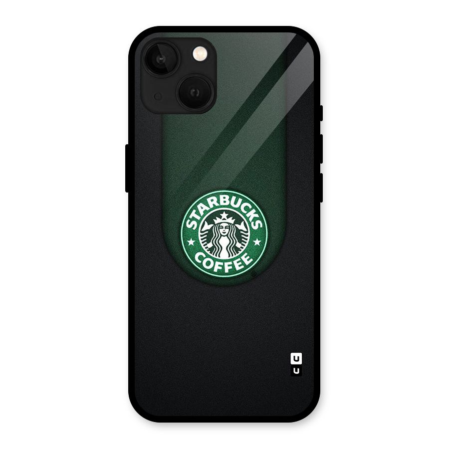 Leaf StarBucks Glass Back Case for iPhone 13