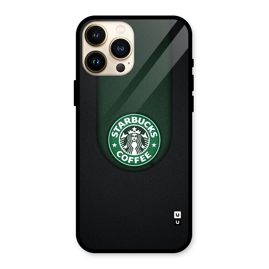 Leaf StarBucks Glass Back Case for iPhone 13 Pro Max