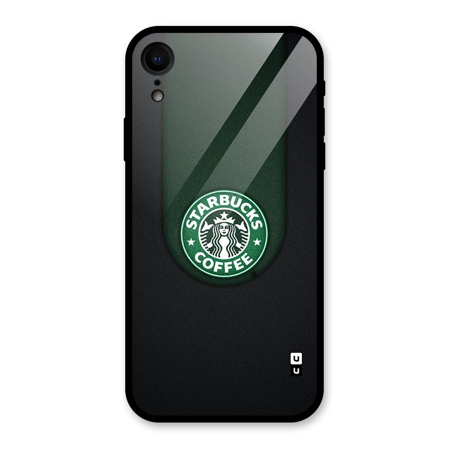 Leaf StarBucks Glass Back Case for iPhone XR