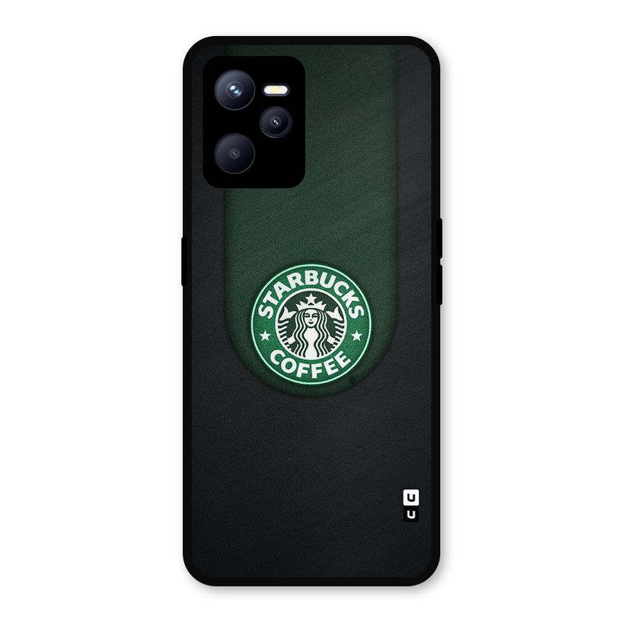Leaf StarBucks Metal Back Case for Realme C35