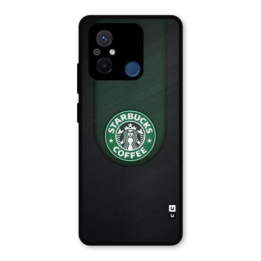 Leaf StarBucks Metal Back Case for Redmi 12C