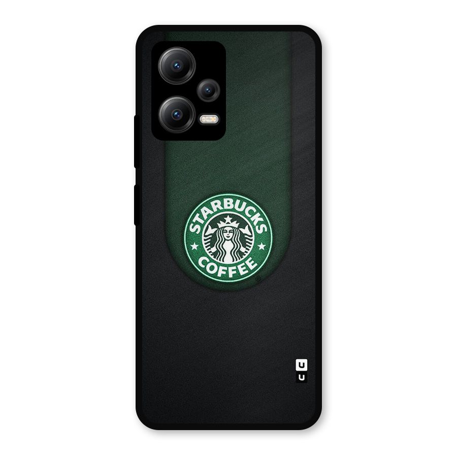 Leaf StarBucks Metal Back Case for Redmi Note 12 5G