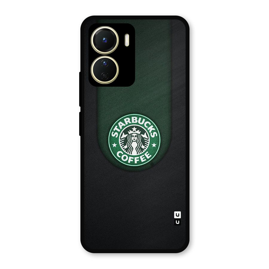 Leaf StarBucks Metal Back Case for Vivo T2x