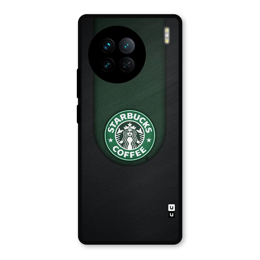 Leaf StarBucks Metal Back Case for Vivo X90