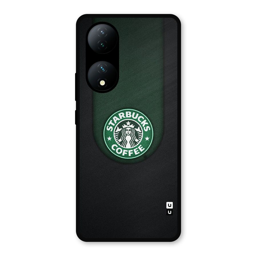 Leaf StarBucks Metal Back Case for Vivo Y100a