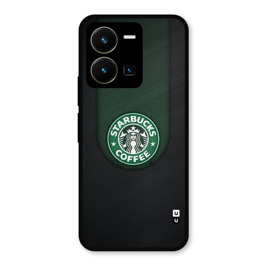 Leaf StarBucks Metal Back Case for Vivo Y35