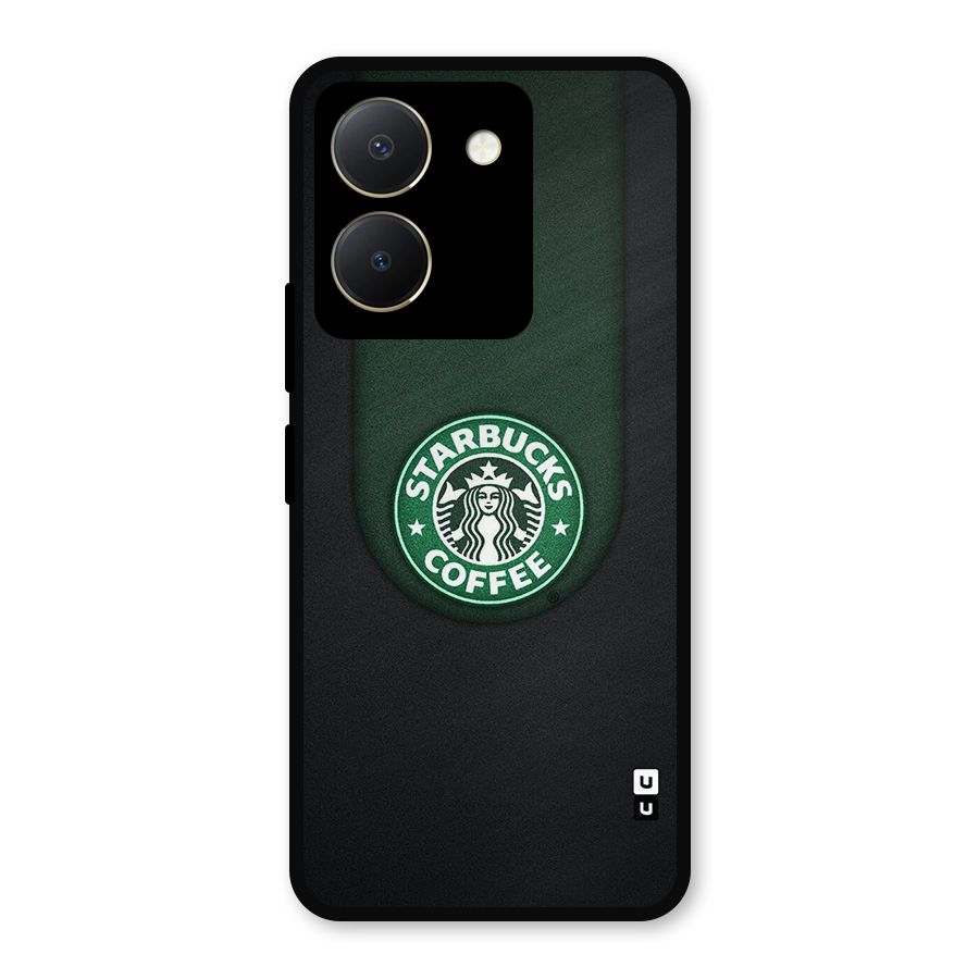 Leaf StarBucks Metal Back Case for Vivo Y36