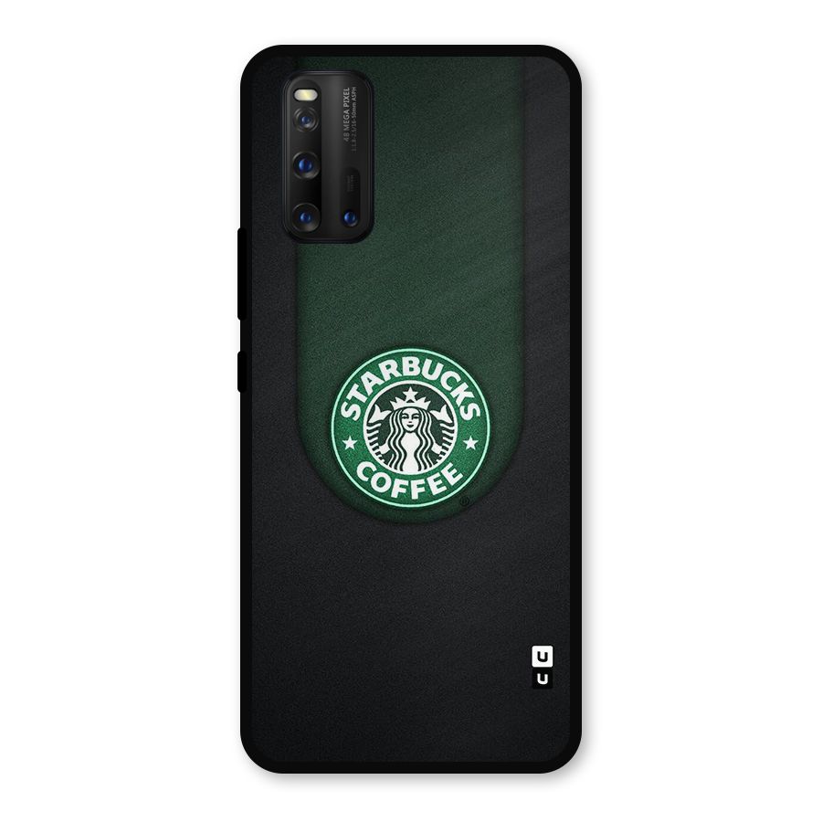 Leaf StarBucks Metal Back Case for iQOO 3