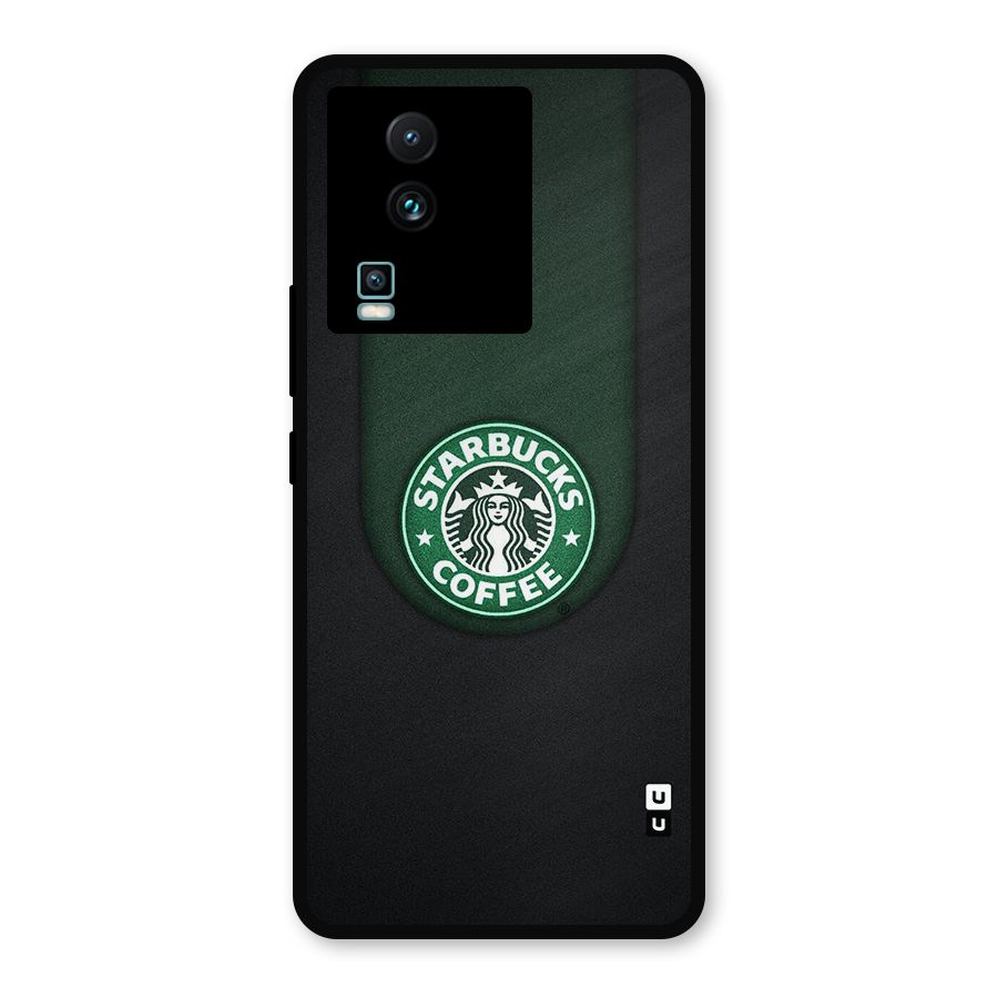 Leaf StarBucks Metal Back Case for iQOO Neo 7