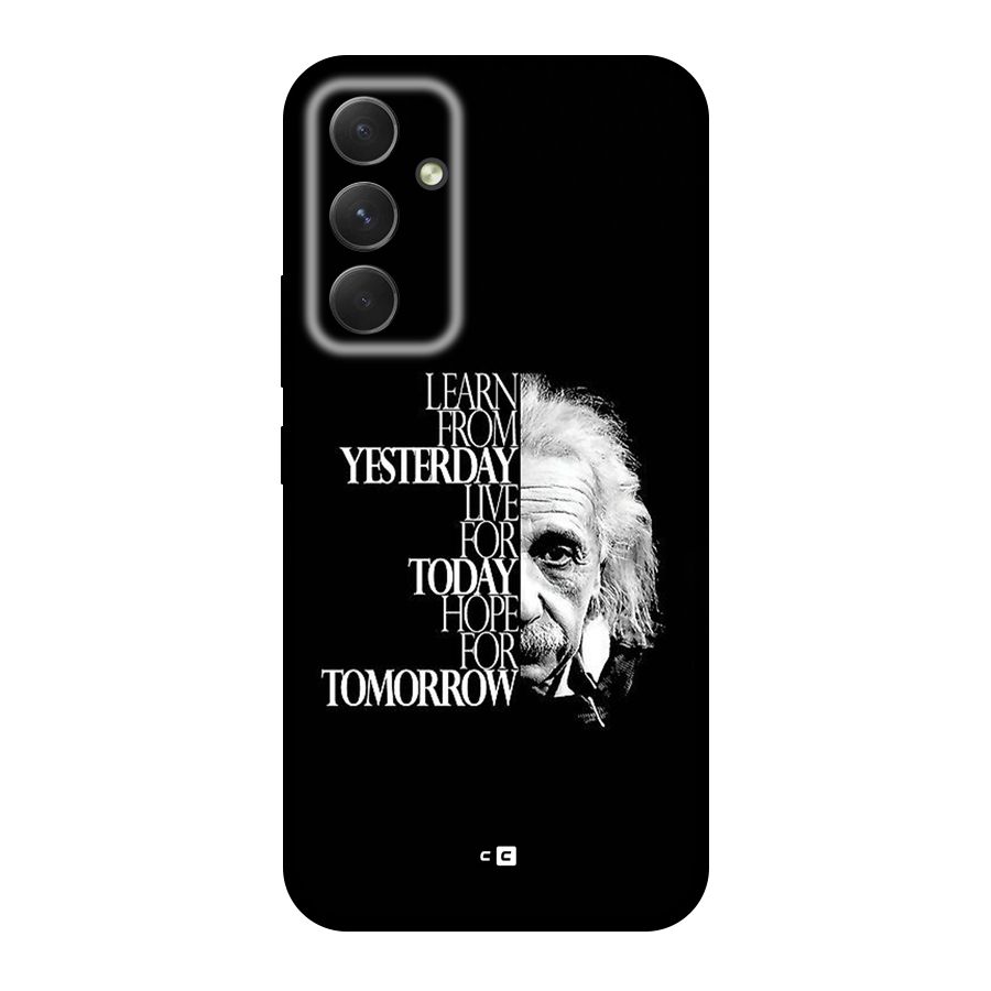 Learn From Yesterday Back Case for Galaxy A54
