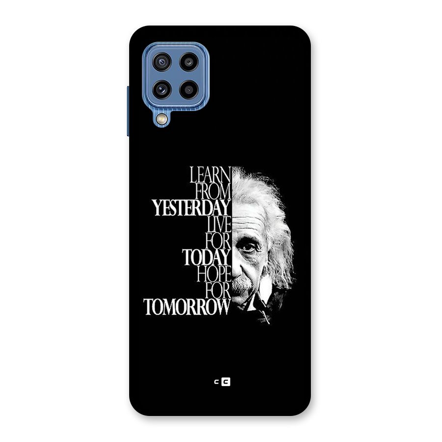 Learn From Yesterday Back Case for Galaxy M32