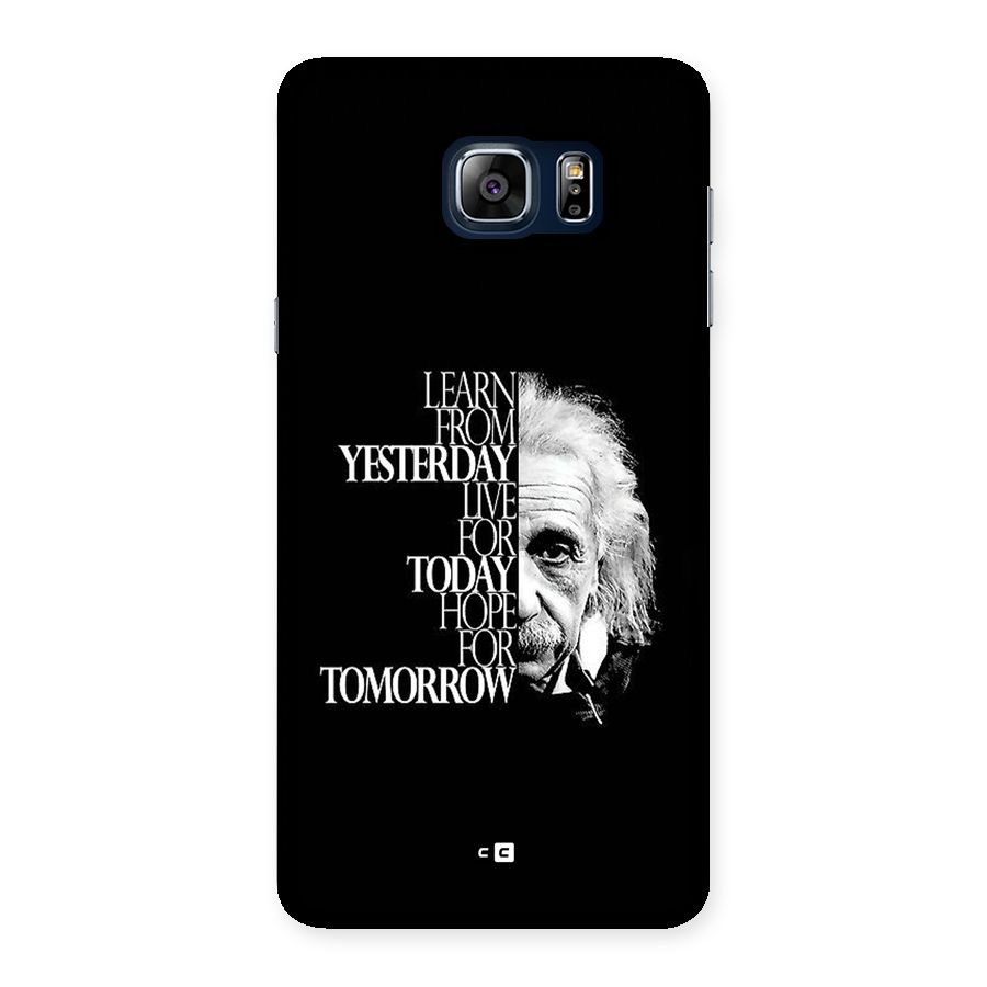 Learn From Yesterday Back Case for Galaxy Note 5