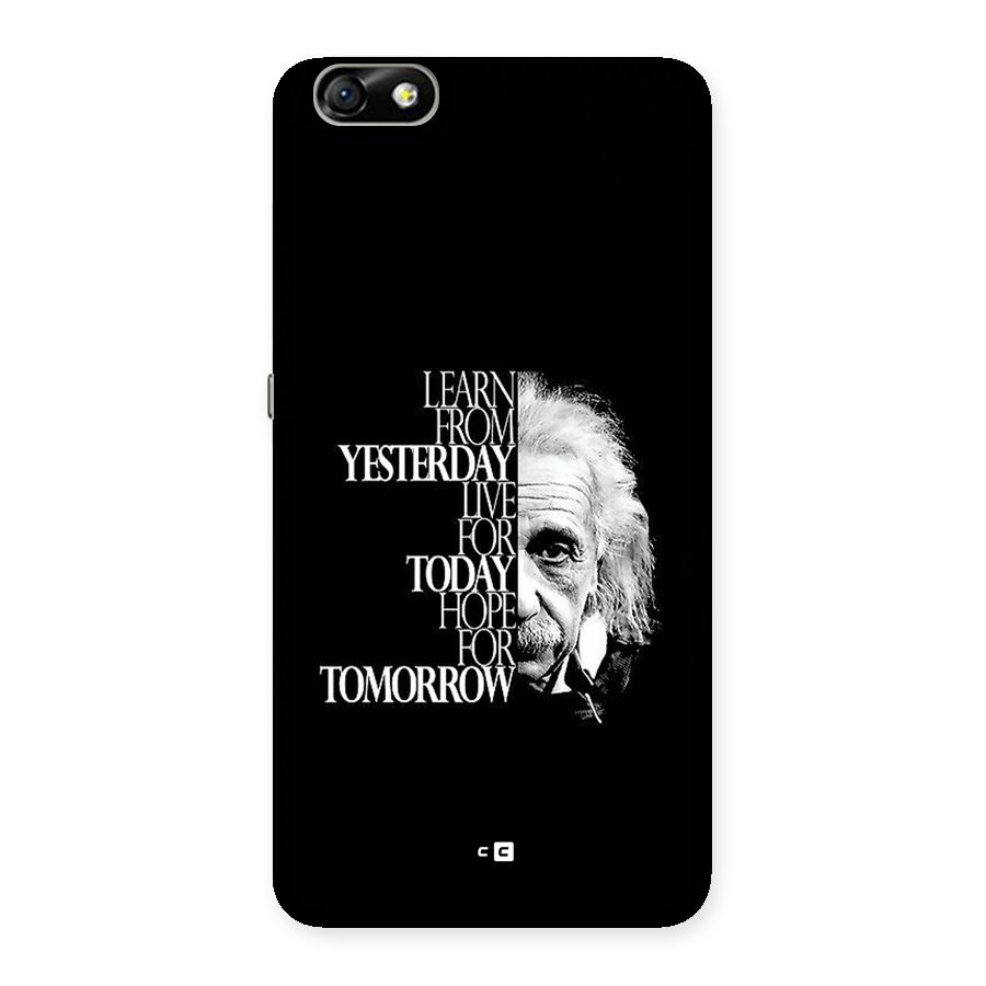 Learn From Yesterday Back Case for Honor 4X