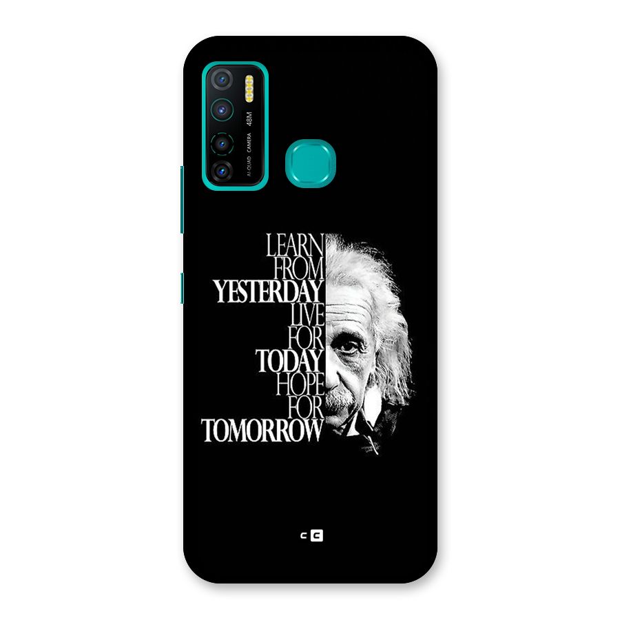Learn From Yesterday Back Case for Infinix Hot 9 Pro