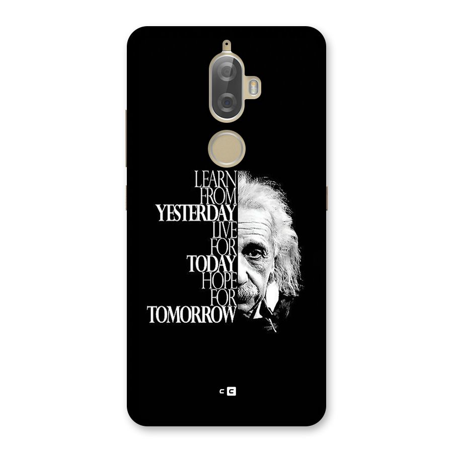 Learn From Yesterday Back Case for Lenovo K8 Plus