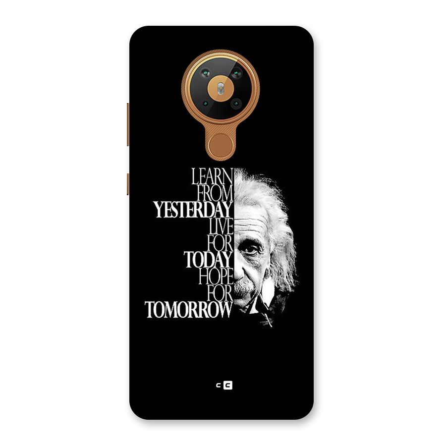 Learn From Yesterday Back Case for Nokia 5.3