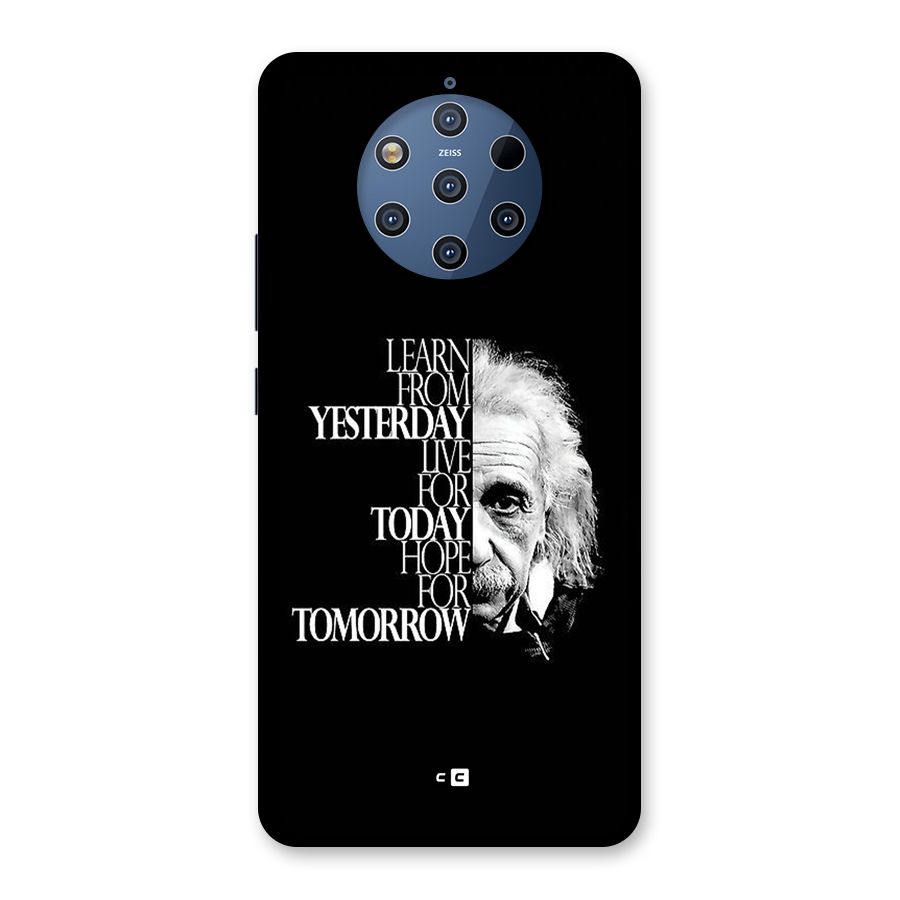 Learn From Yesterday Back Case for Nokia 9 PureView