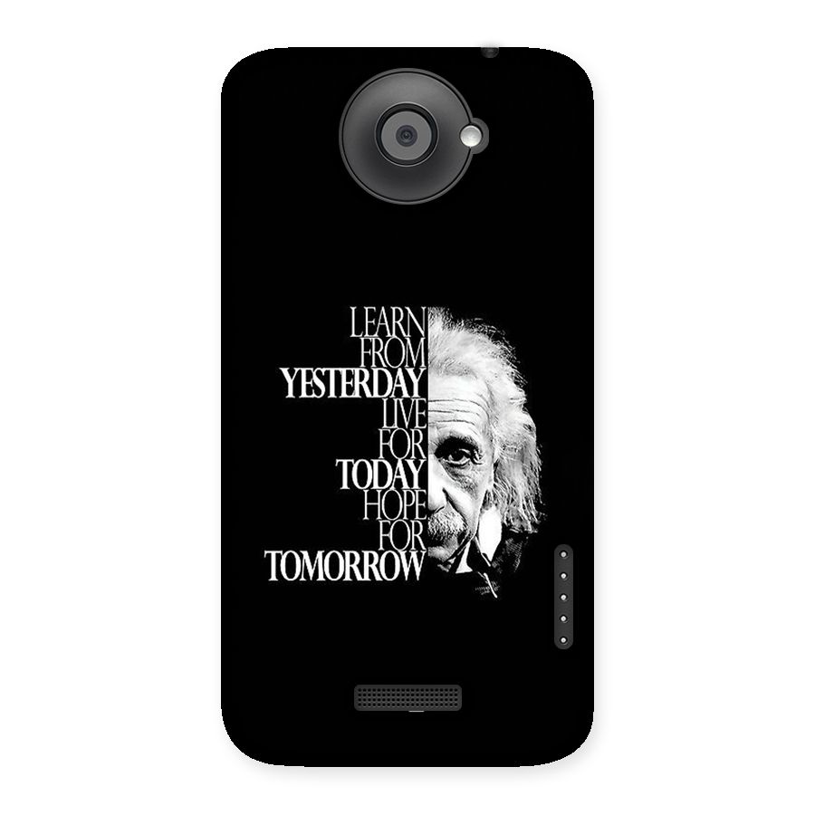 Learn From Yesterday Back Case for One X