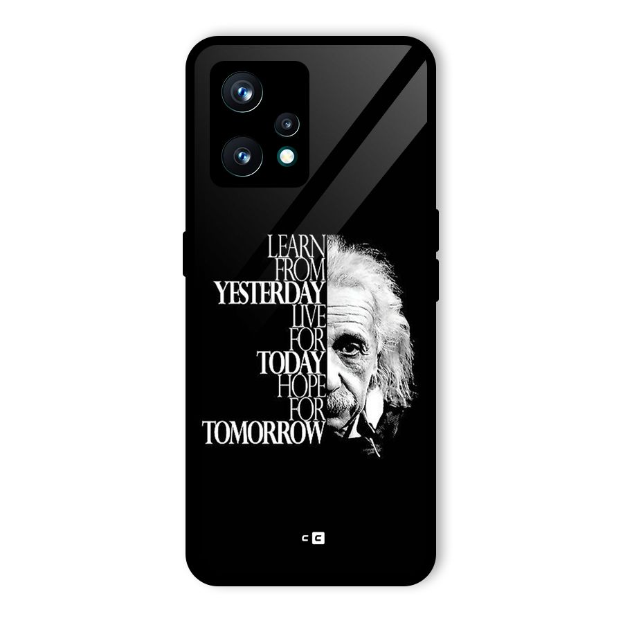 Learn From Yesterday Back Case for Realme 9