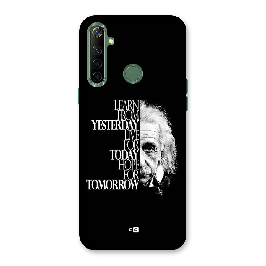 Learn From Yesterday Back Case for Realme Narzo 10
