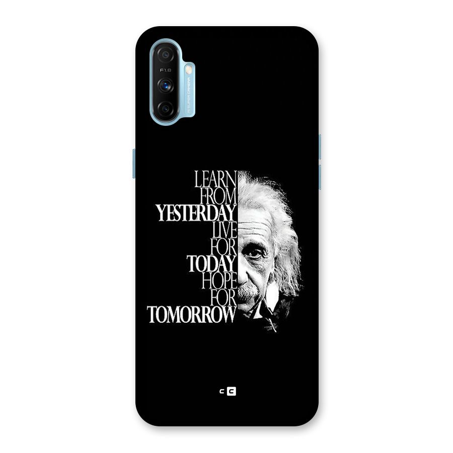 Learn From Yesterday Back Case for Realme Narzo 20A