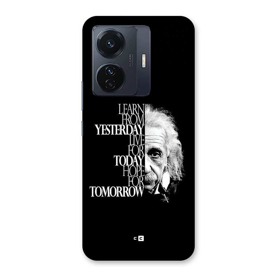 Learn From Yesterday Back Case for Vivo T1 Pro