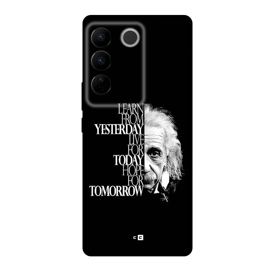 Learn From Yesterday Back Case for Vivo V27