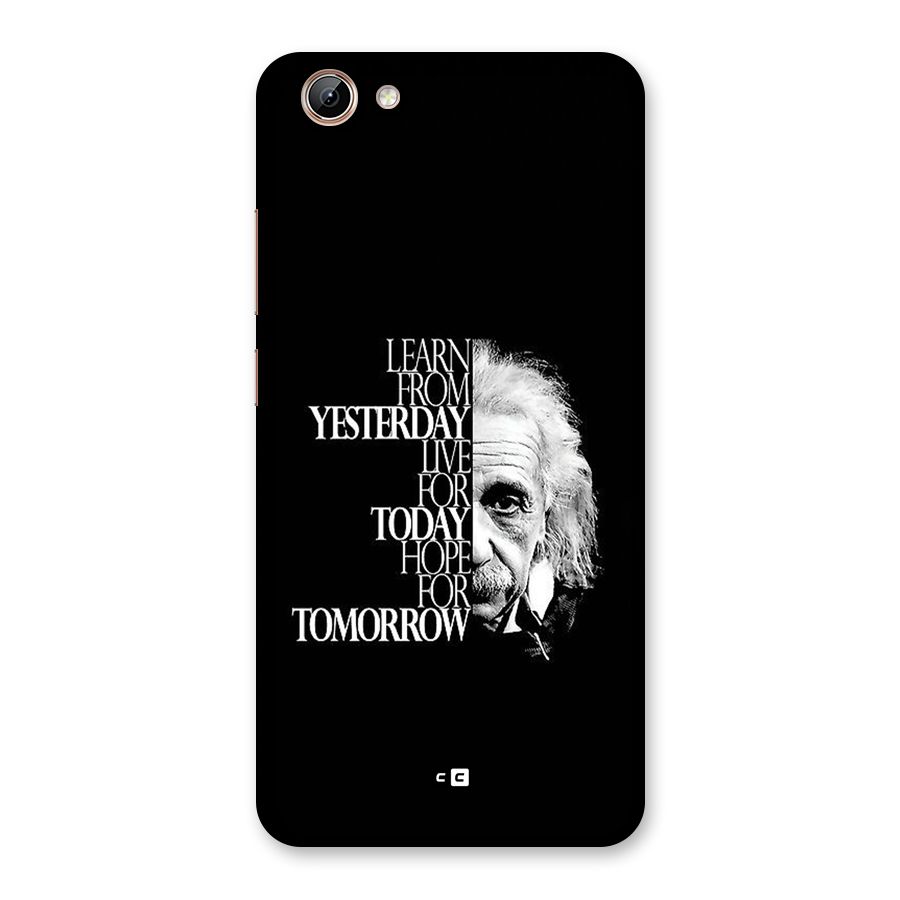 Learn From Yesterday Back Case for Vivo Y71i