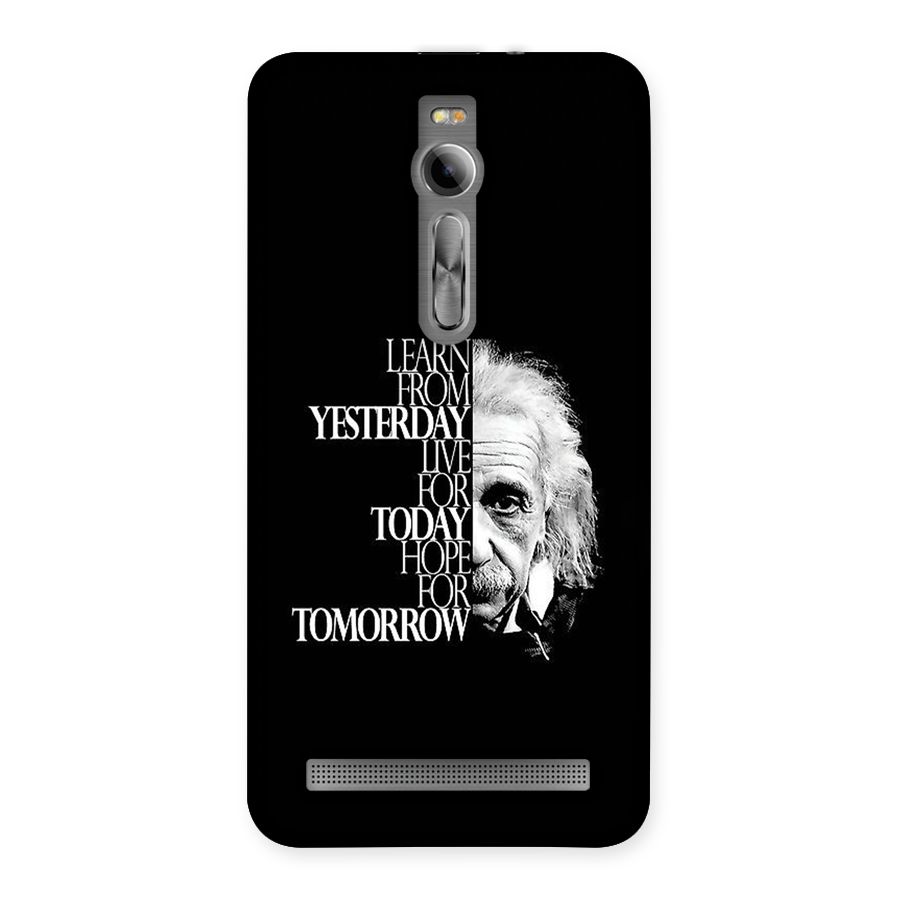 Learn From Yesterday Back Case for Zenfone 2