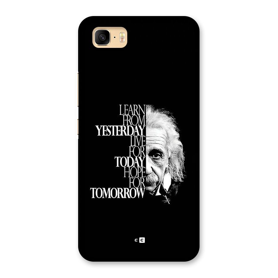 Learn From Yesterday Back Case for Zenfone 3s Max