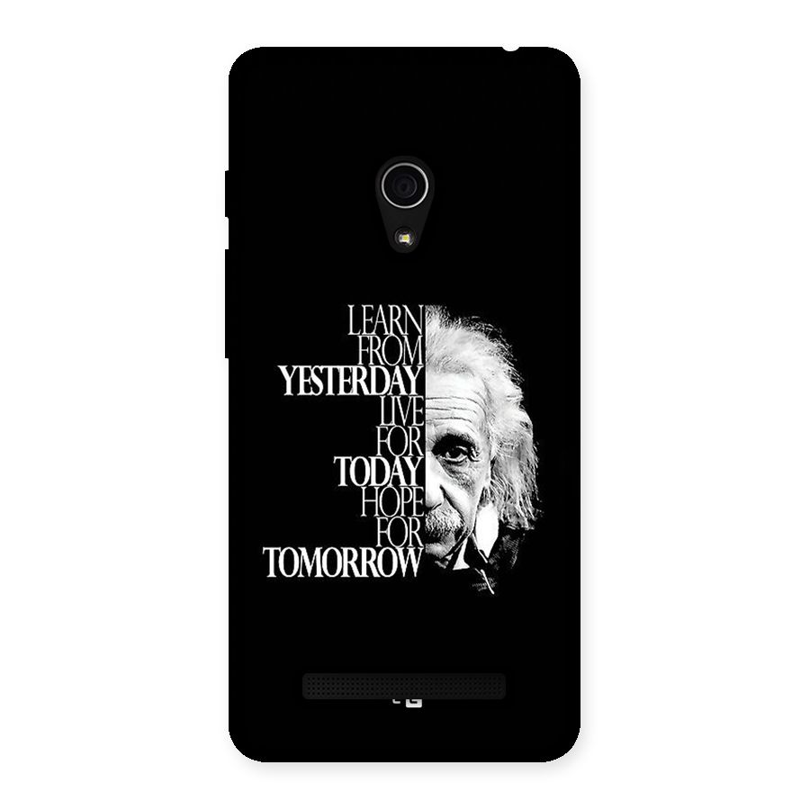 Learn From Yesterday Back Case for Zenfone 5