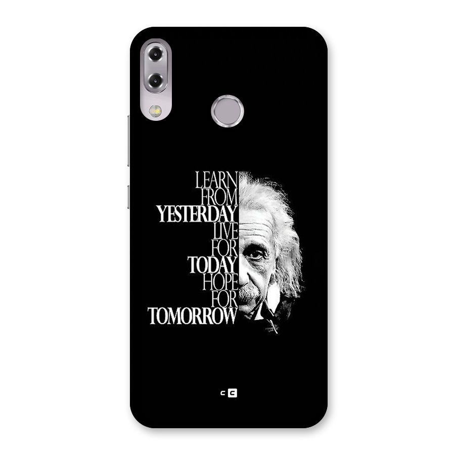 Learn From Yesterday Back Case for Zenfone 5Z