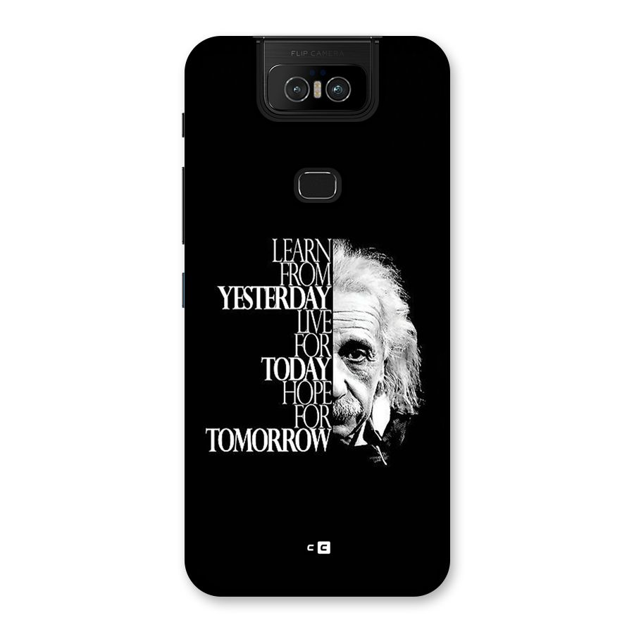 Learn From Yesterday Back Case for Zenfone 6z