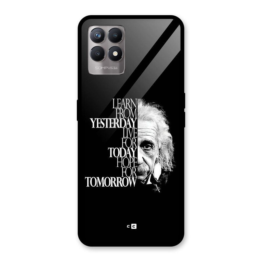 Learn From Yesterday Glass Back Case for Realme Narzo 50