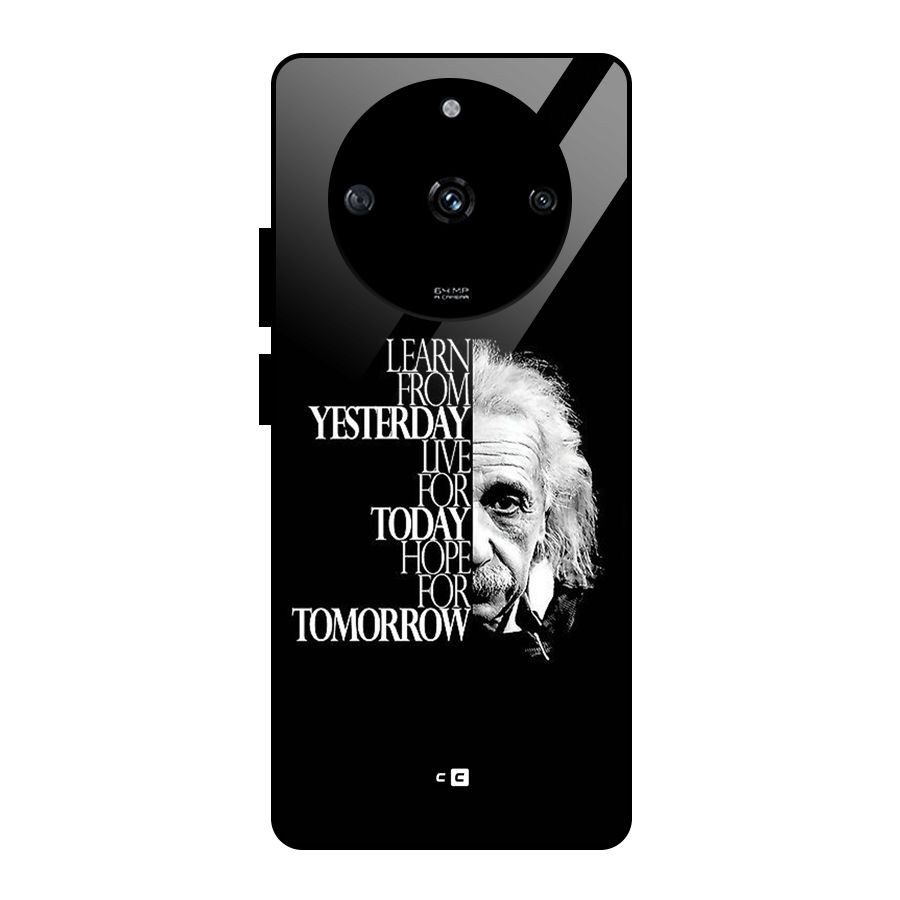 Learn From Yesterday Glass Back Case for Realme Narzo 60 5G